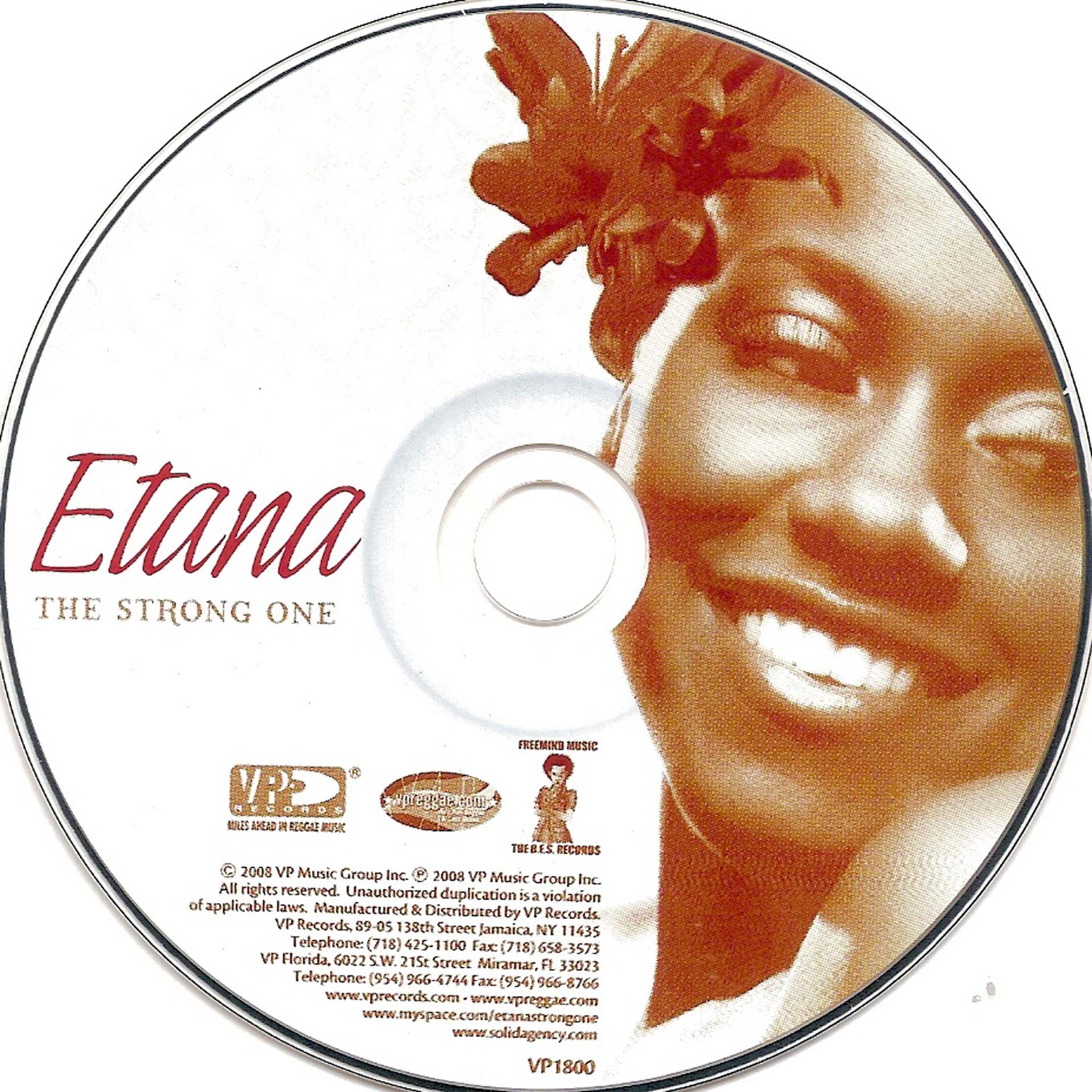 Etana  The Strong One : CD